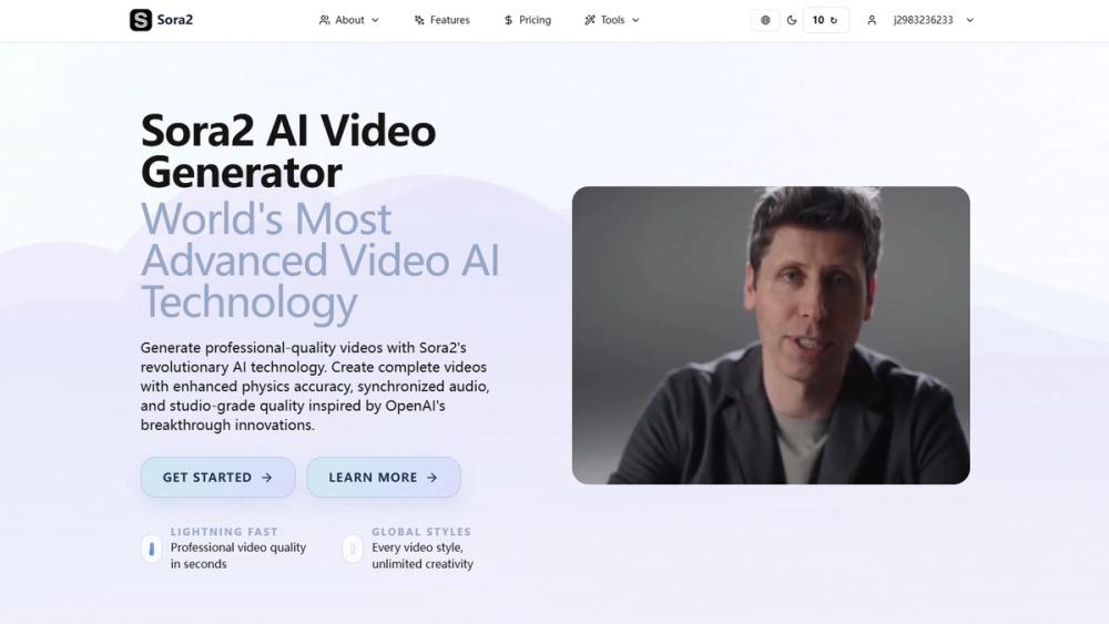 image of Sora2 AI 