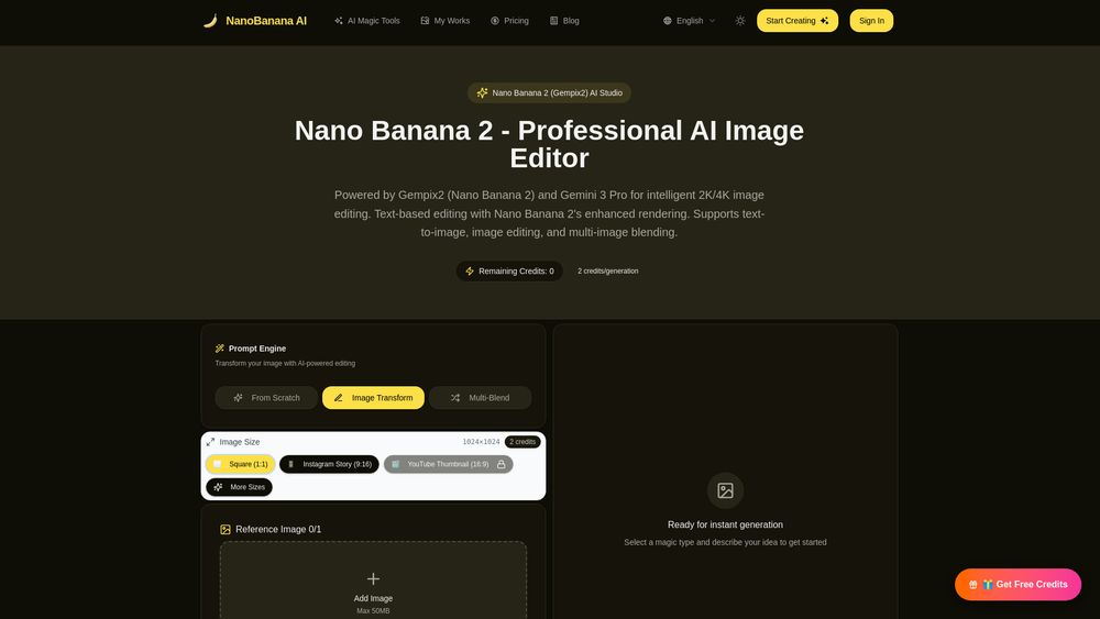 Screenshot of Nano Banana 2（Gempix2）