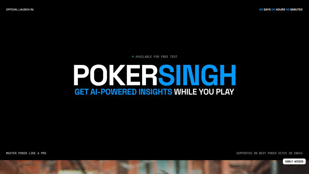 Screenshot of PokerSingh.com | Best Poker Learning App in India for A23, Adda, PPP and more