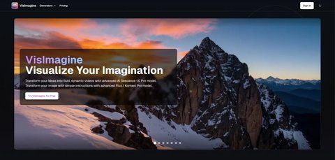 Screenshot of VisImagine