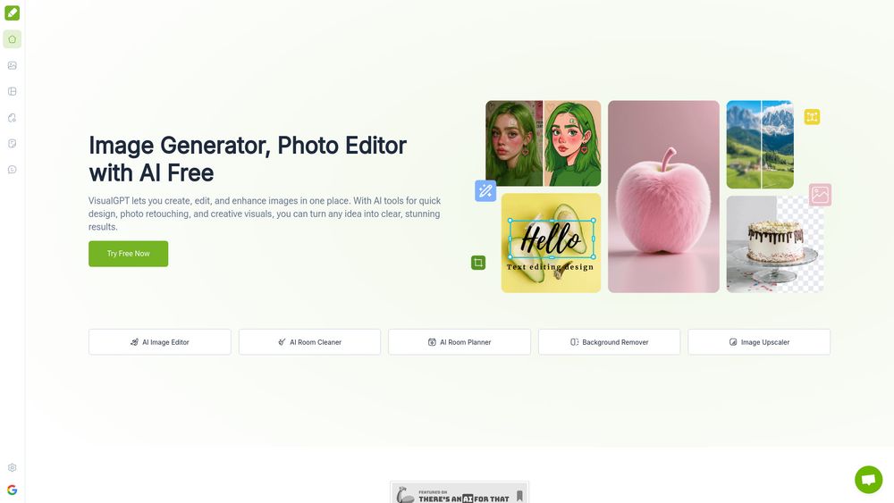 Screenshot of VisualGPT