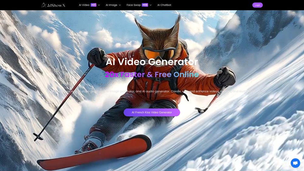 Screenshot of AIShowX