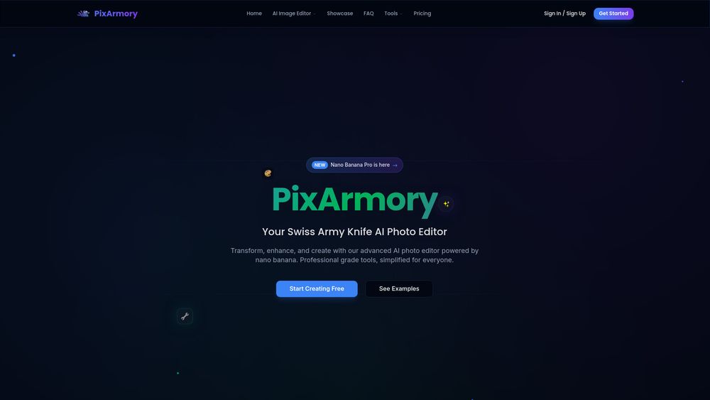 Screenshot of PixArmory