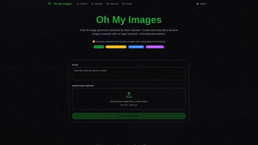 Screenshot of Oh My Images