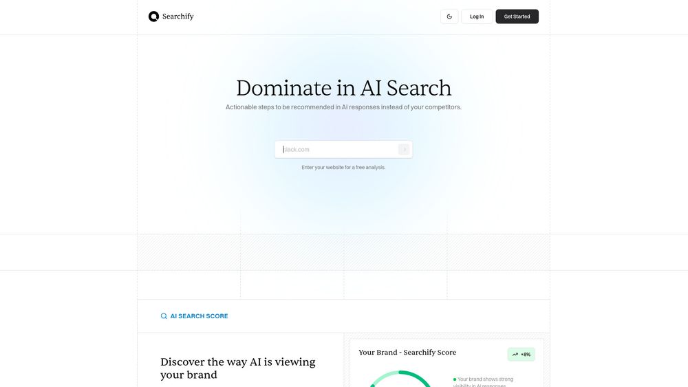Screenshot of Searchify