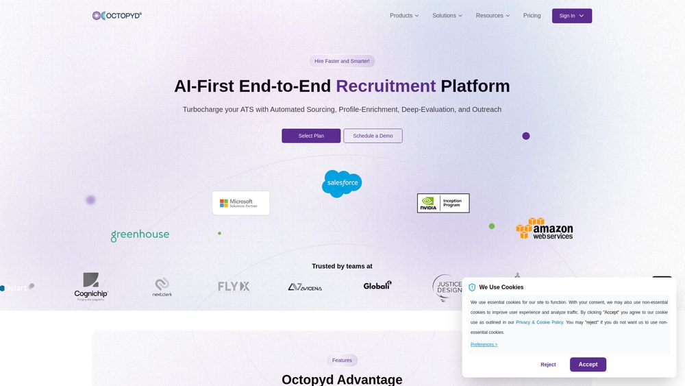 Screenshot of Octopyd
