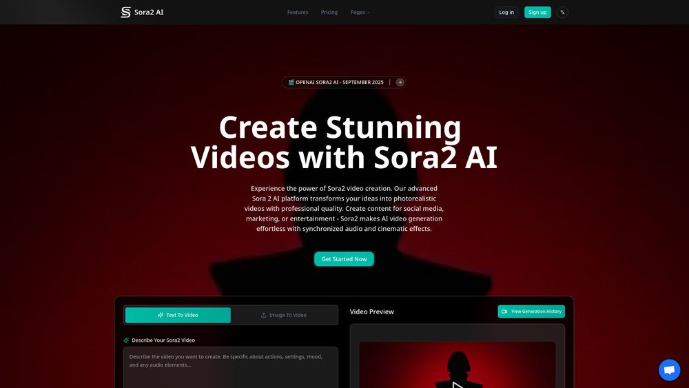 Screenshot of Ai Sora2