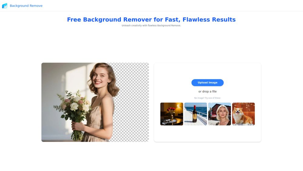 Screenshot of Free Background Remover (Fast & Clean)