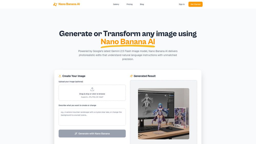 Screenshot of Nano-Banana-AI