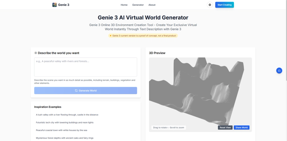 image of Genie 3