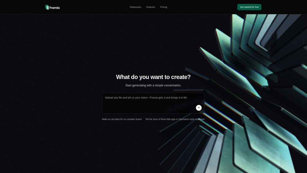 Screenshot of Framia