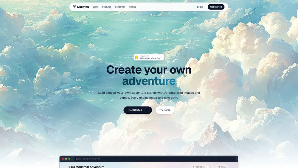 Screenshot of Questas