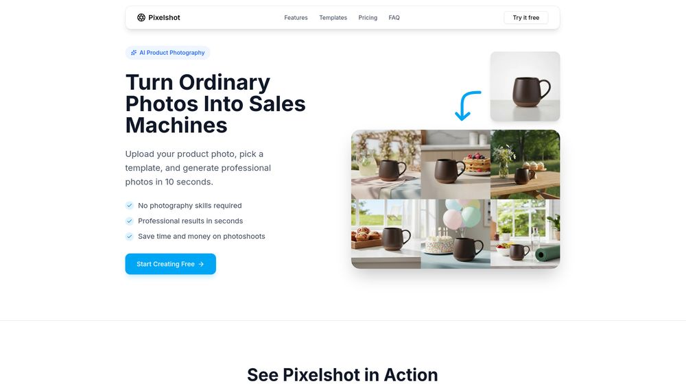 Screenshot of Pixelshot