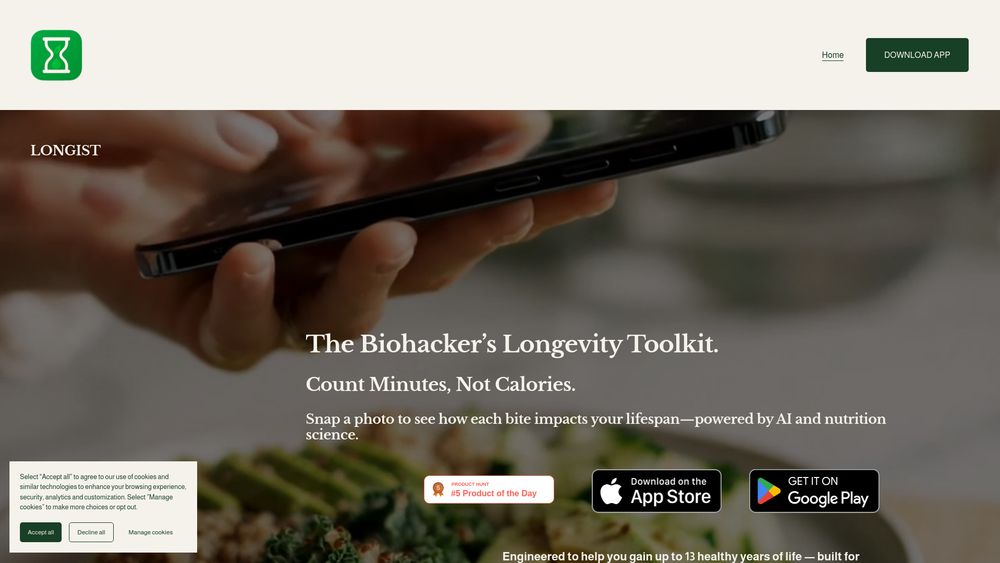 Screenshot of Longist
