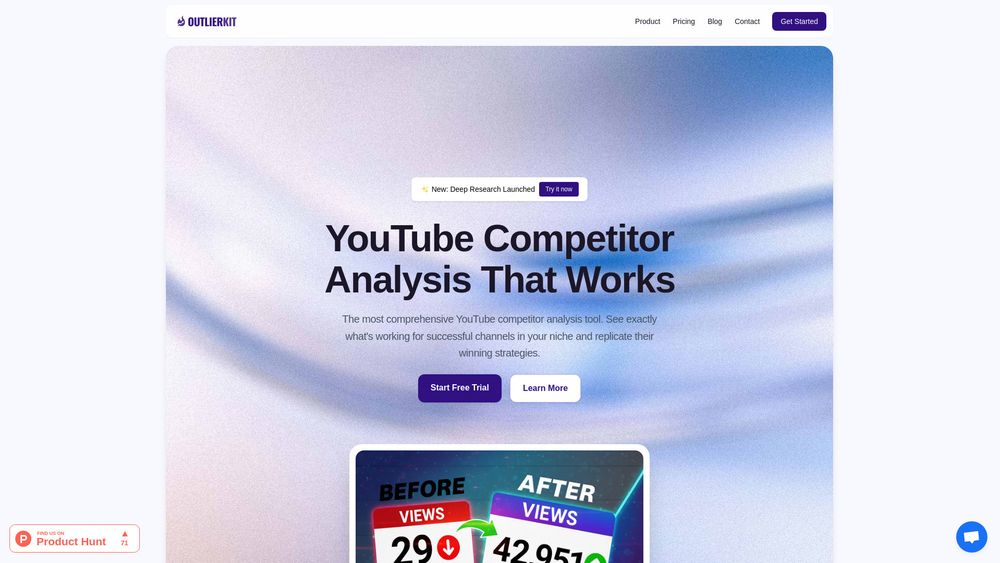 Screenshot of OutlierKit