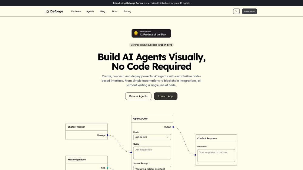 Screenshot of Deforge