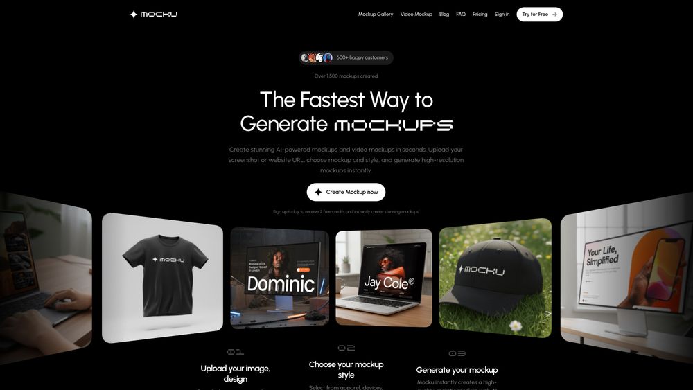 Screenshot of Mocku