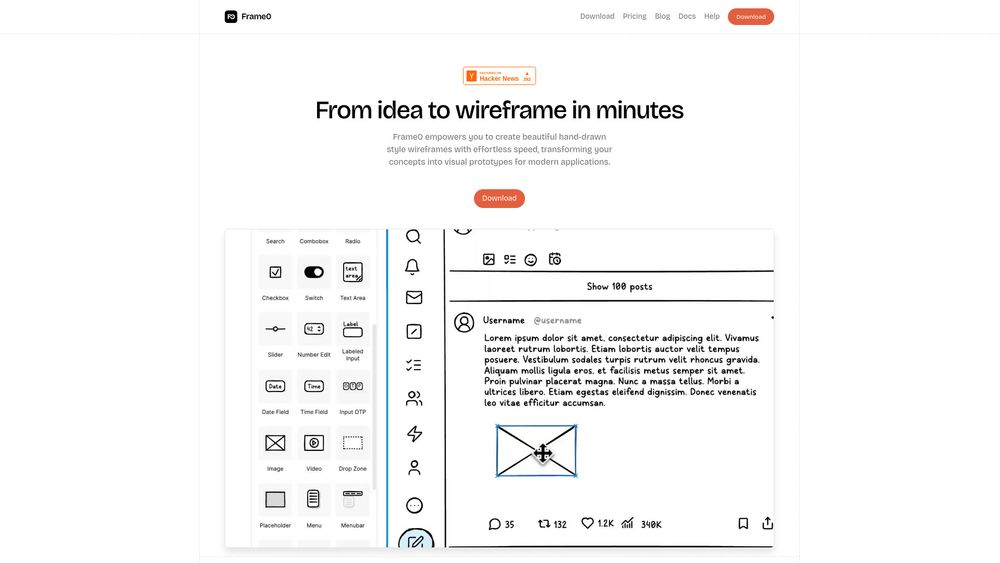 Screenshot of Frame0