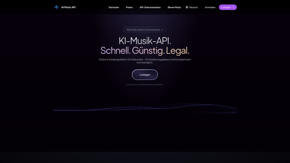 Screenshot of SunoAPI