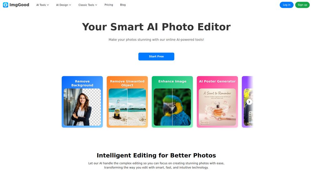 Screenshot of ImgGood