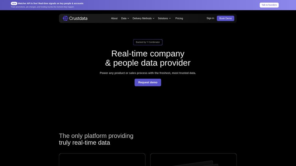 Screenshot of Signal Watcher