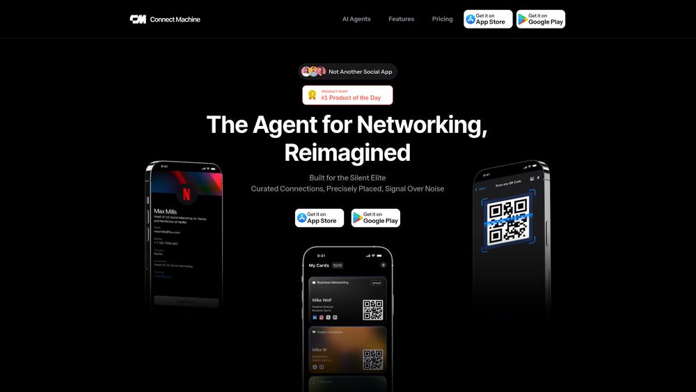 Screenshot of ConnectMachine