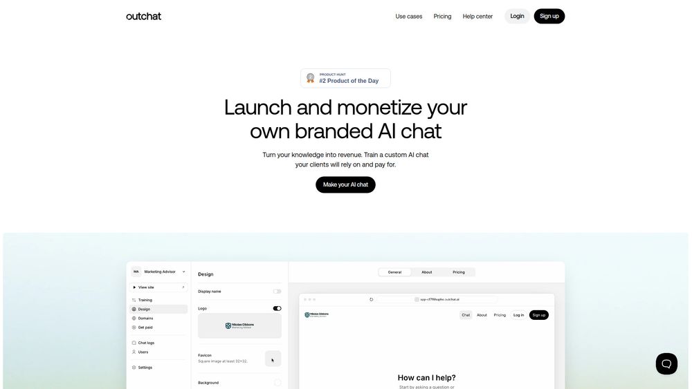 Screenshot of Outchat