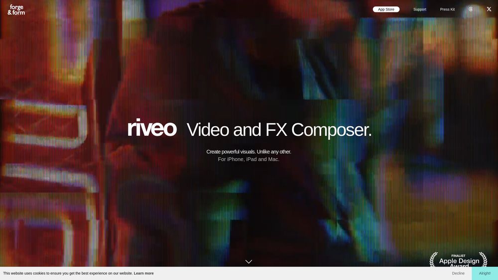 Screenshot of Riveo