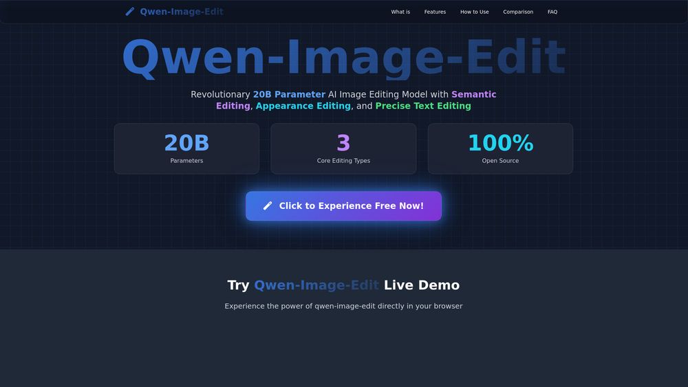 Screenshot of qwen-image-edit