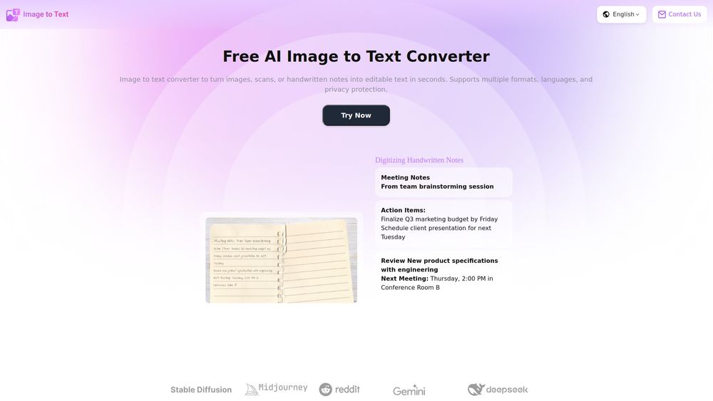 Screenshot of AIImagetoText Screenshot of AIImagetoText