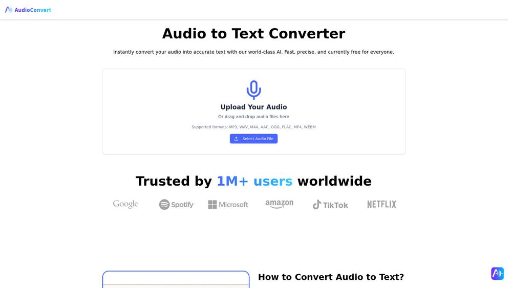 Screenshot of AudioConvert