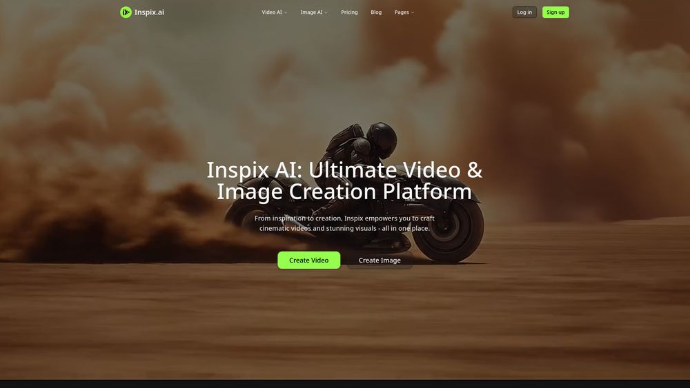 Screenshot of Inspix AI Screenshot of Inspix AI