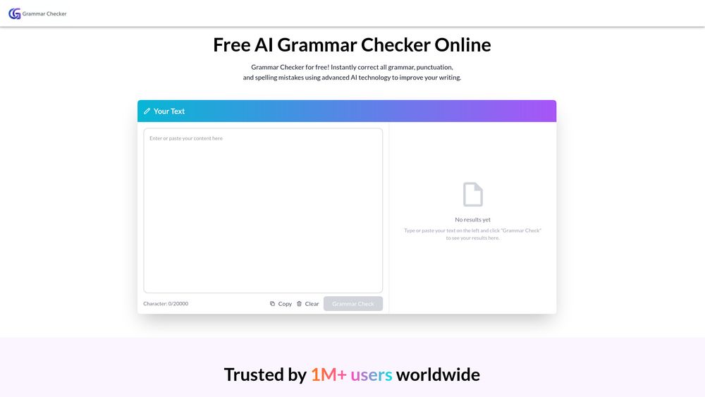 Screenshot of Grammar-Checker