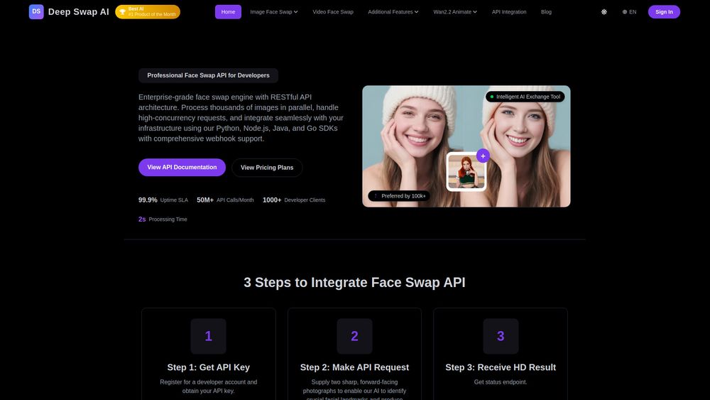 Screenshot of Deep Swap AI Screenshot of Deep Swap AI