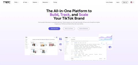 Screenshot of Trenz.ai