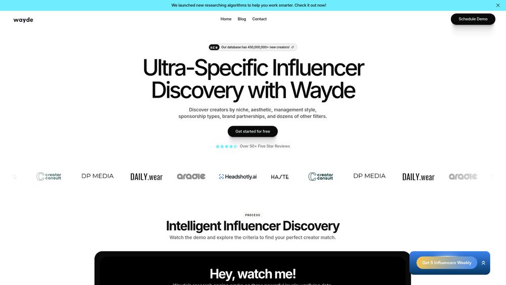 Screenshot of Wayde
