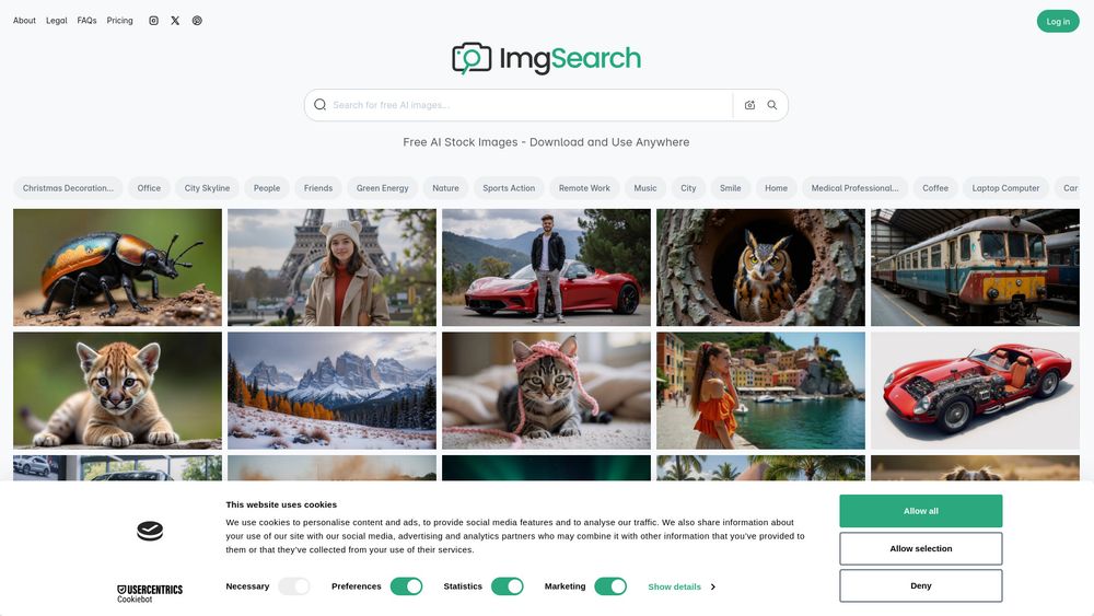 Screenshot of ImgSearch