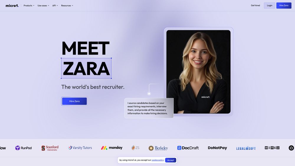 Screenshot of Zara