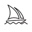 Logo of Midjourney TV