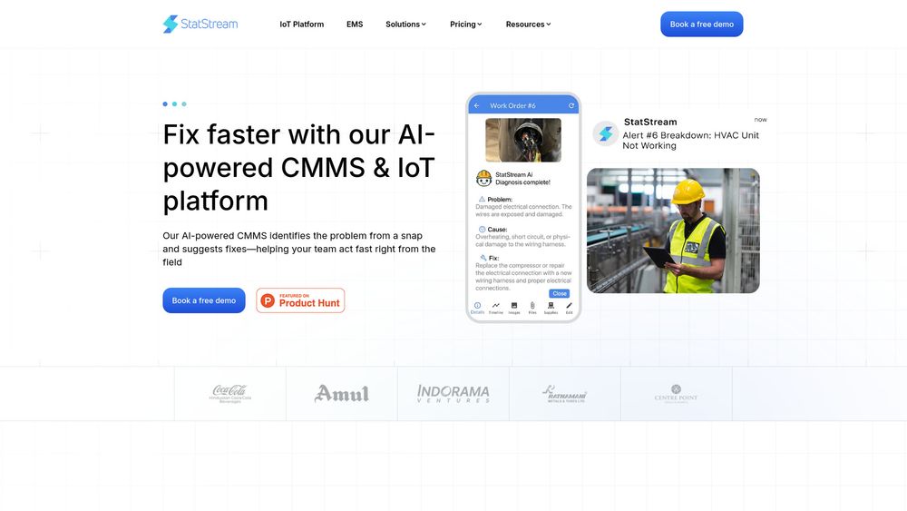 Screenshot of StatStream.ai