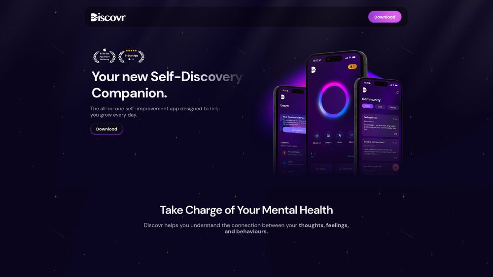 Screenshot of Discovr Screenshot of Discovr