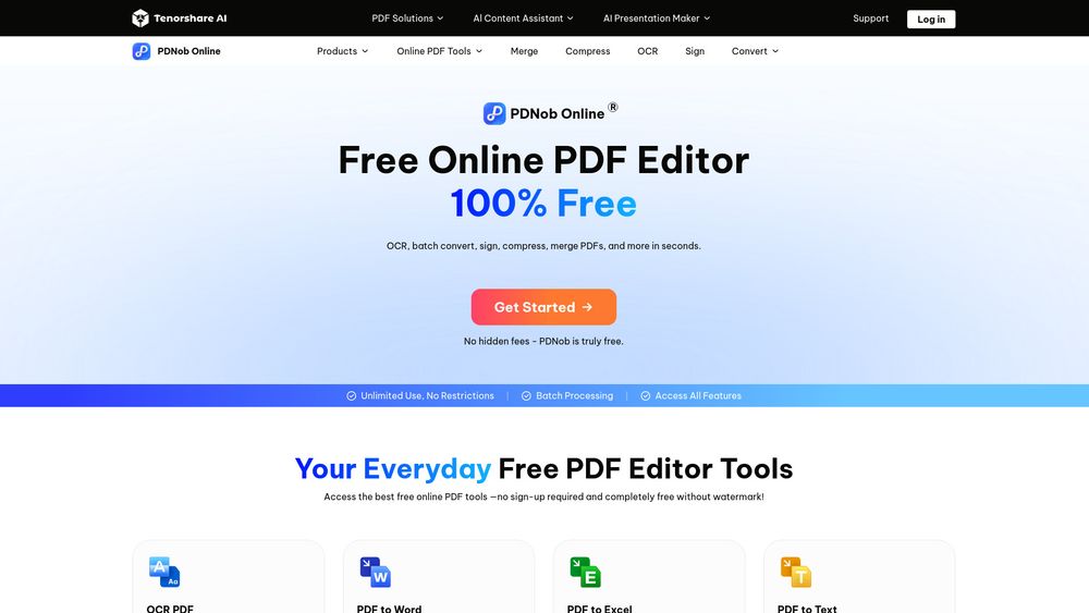 Screenshot of PDNob Online