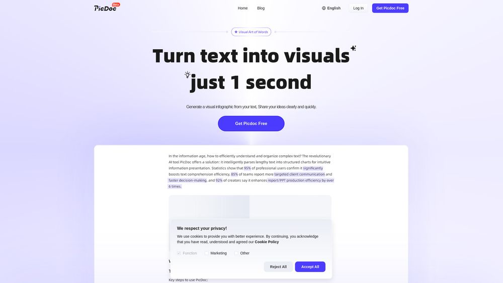 Screenshot of PicDoc