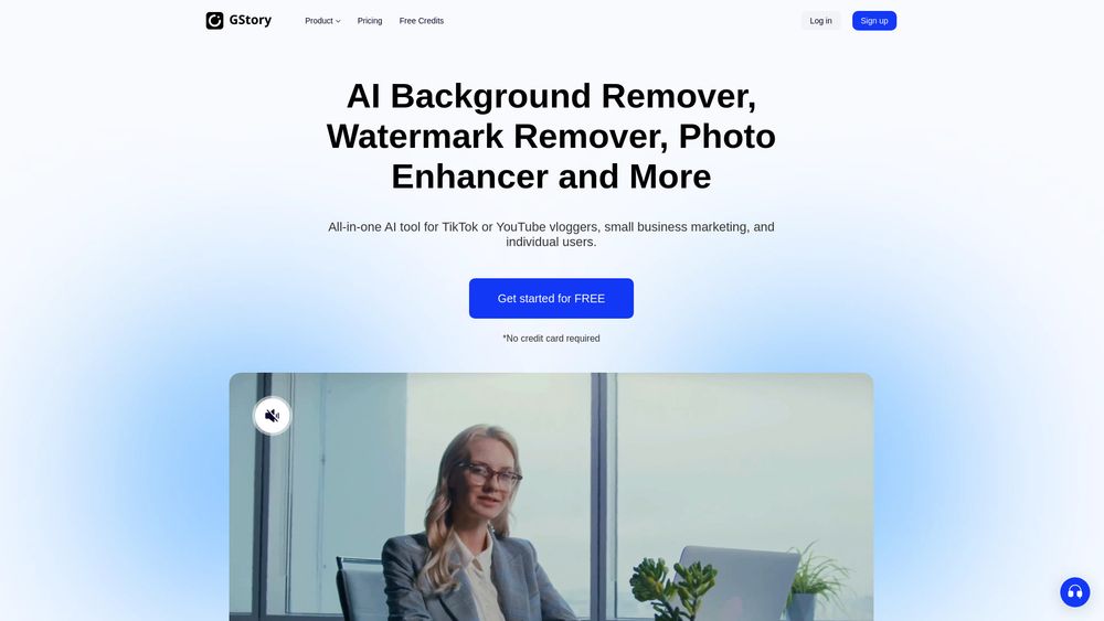 Screenshot of GStory AI