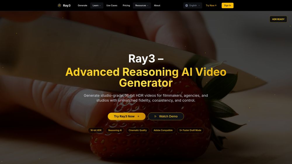 Screenshot of Ray3