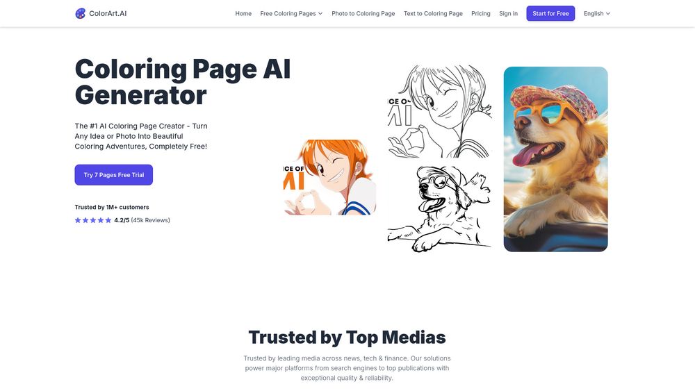 Screenshot of ColorArt