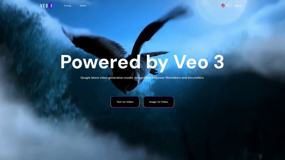 Screenshot of Veo-3