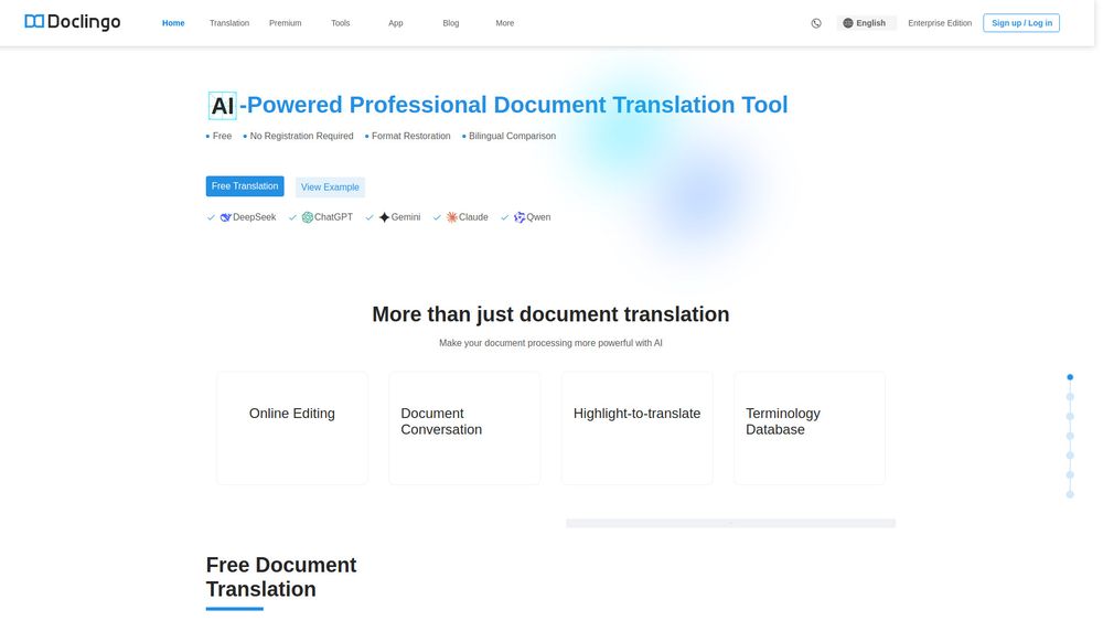Screenshot of Doclingo Screenshot of Doclingo