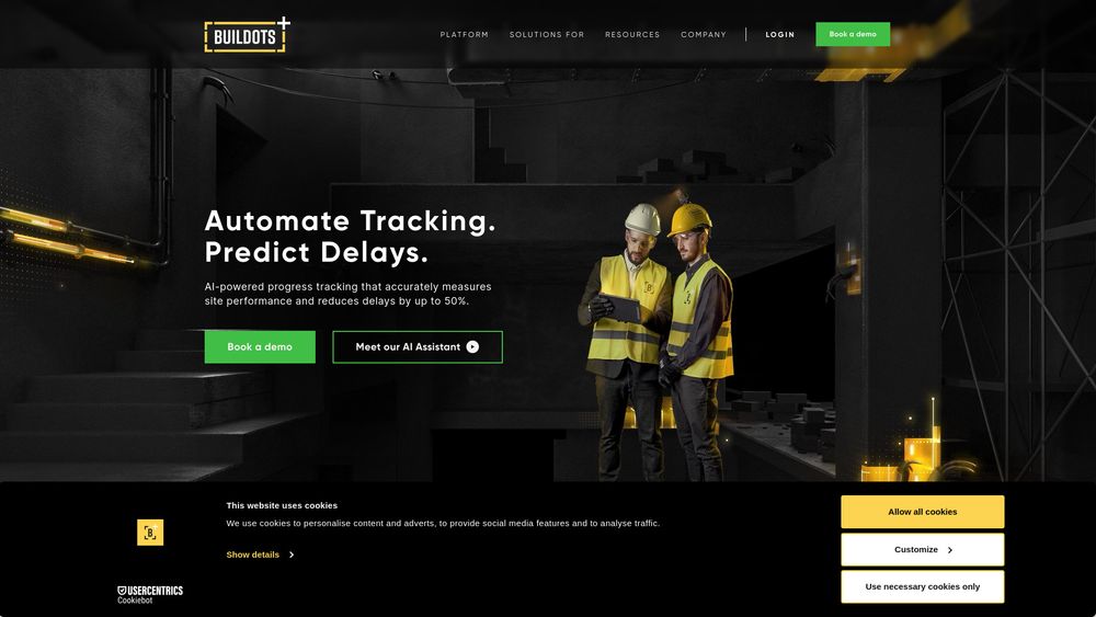 Screenshot of Buildots