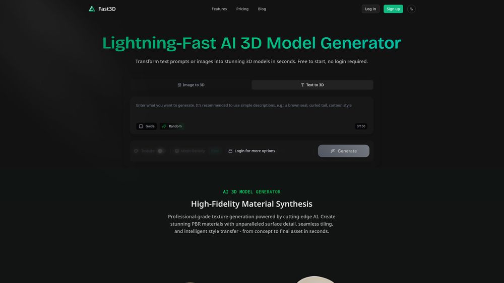 Screenshot of Fast3D